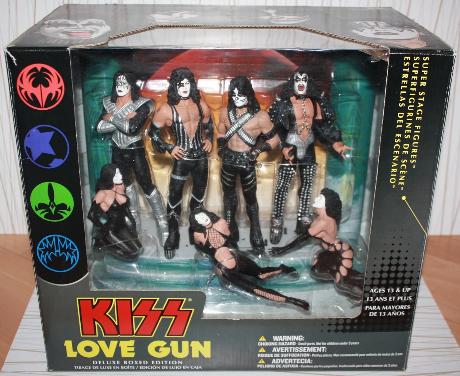 McFarlane Rock 'n Roll Series: KISS "Love Gun" Deluxe Boxed Edition