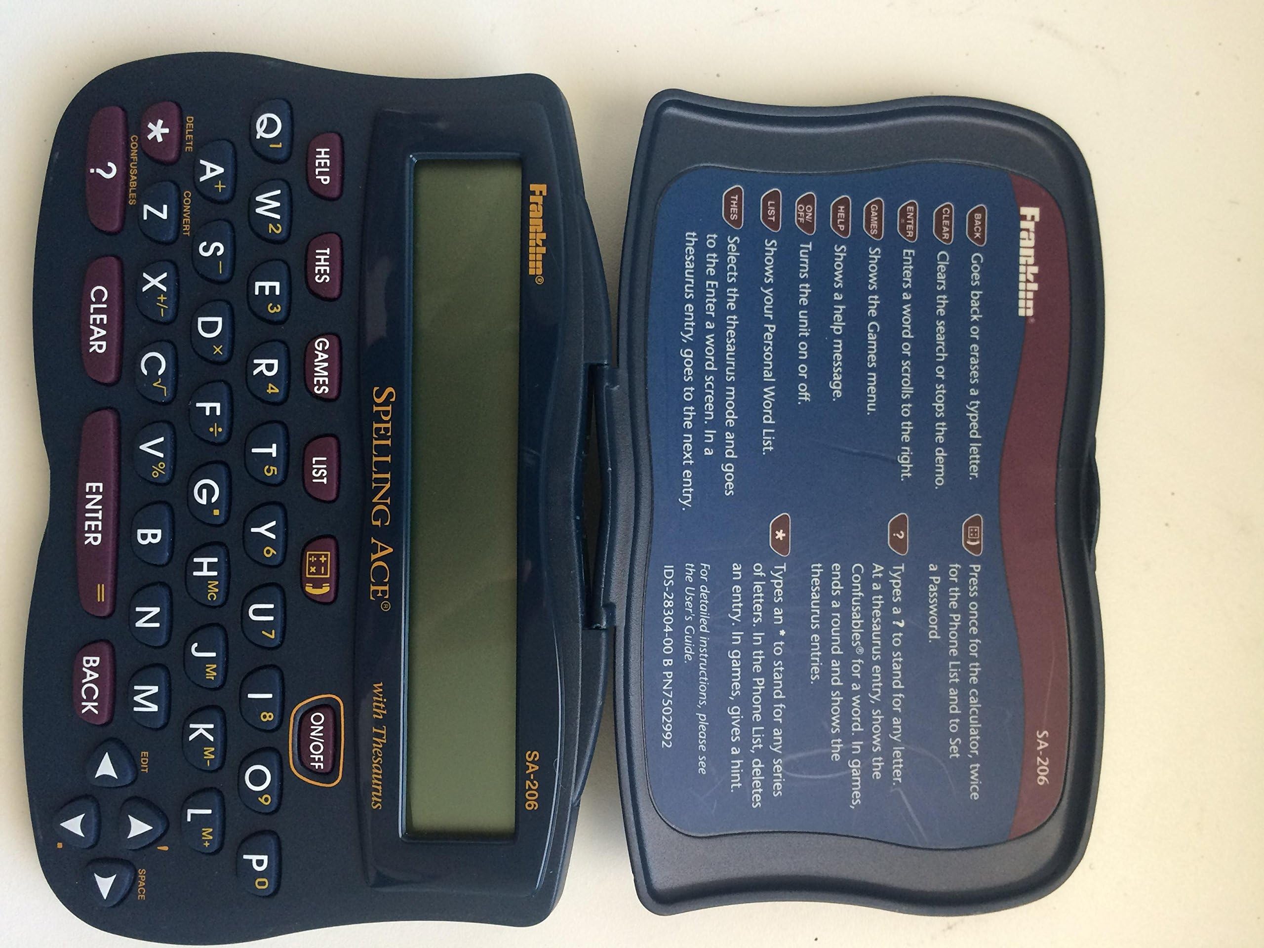 SA-206 Spelling Ace with Thesaurus