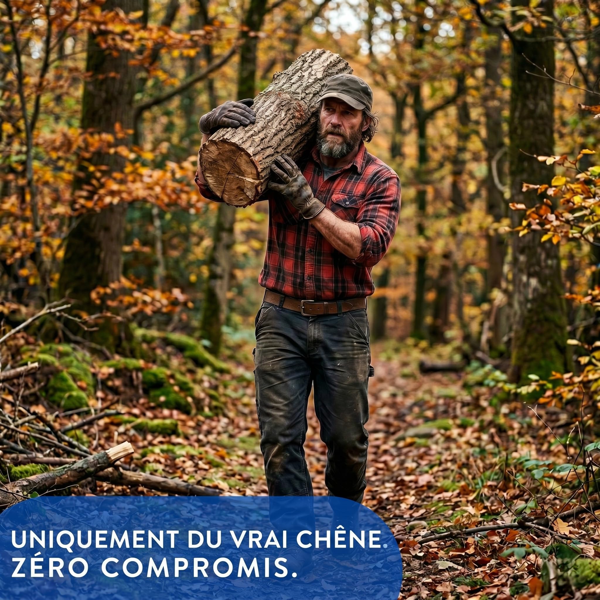 Bois d'allumage en chêne 100 % naturel, sec et sans produits chimiques, pour cheminée, four et barbecue, bâtonnets de 30 cm, 30 kg