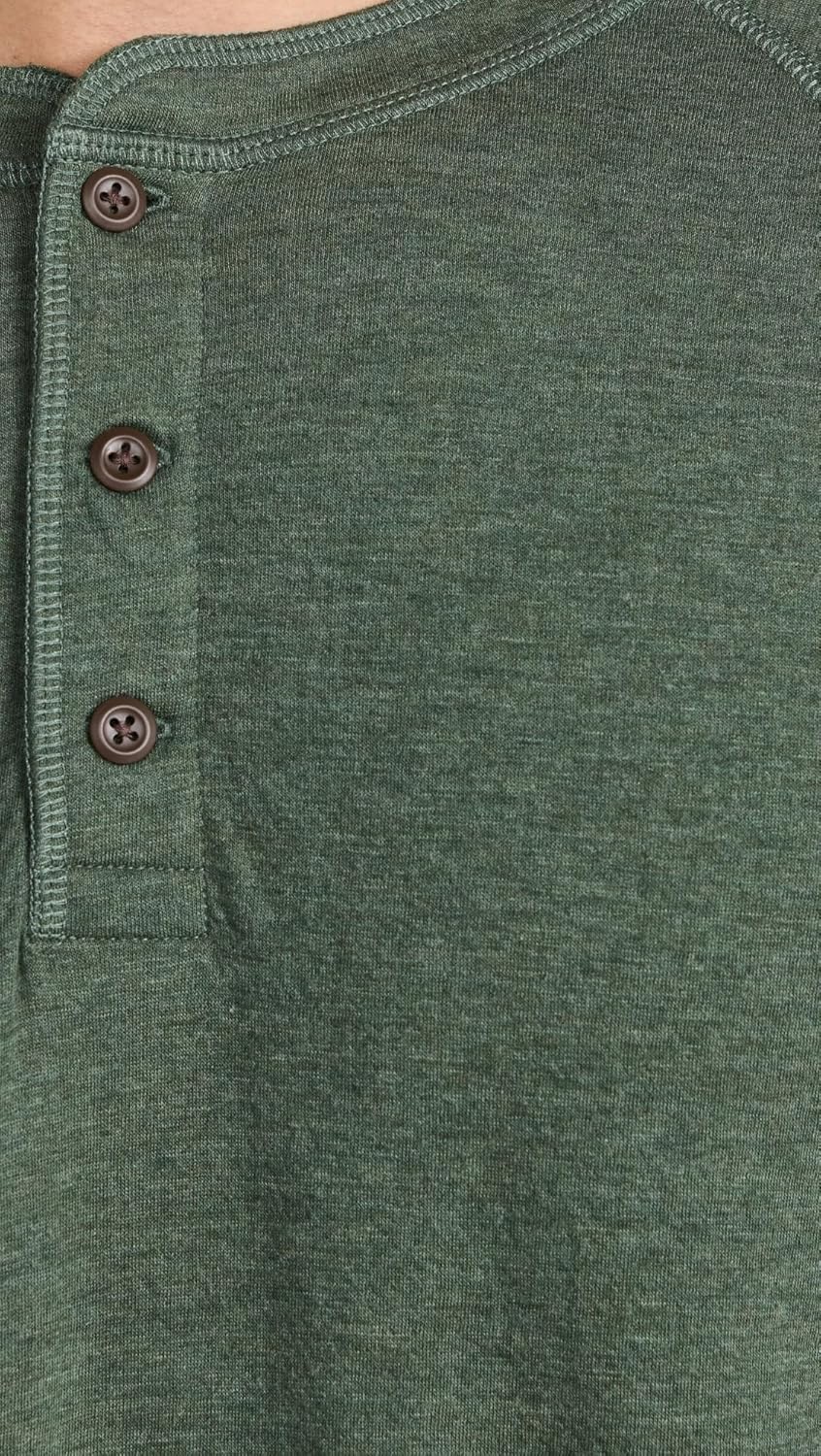 Faherty Men's Cloud Long Sleeve Henley - Image 6