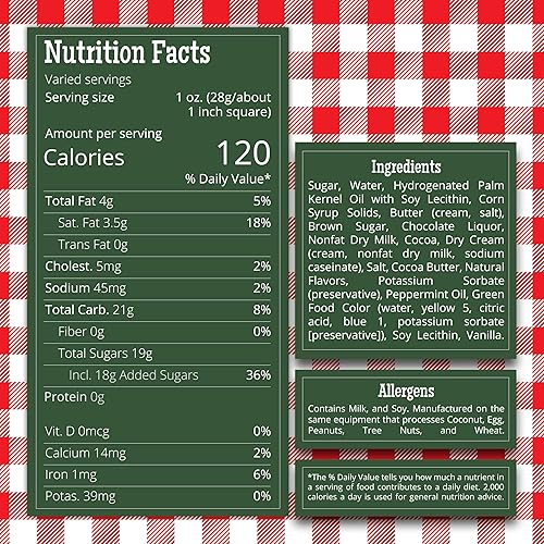 Miniatura 2 de Valley Fudge, remolino de chocolate con menta, dulce de azúcar artesanal fresco, mantequilla real, caramelo gourmet, paquete de media libra