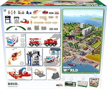 Amazon.co.jp: BRIO (ブリオ) レスキューチームセット [全44ピース Amazon.co.jp: BRIO (ブリオ) レスキューチームセット [全44ピース