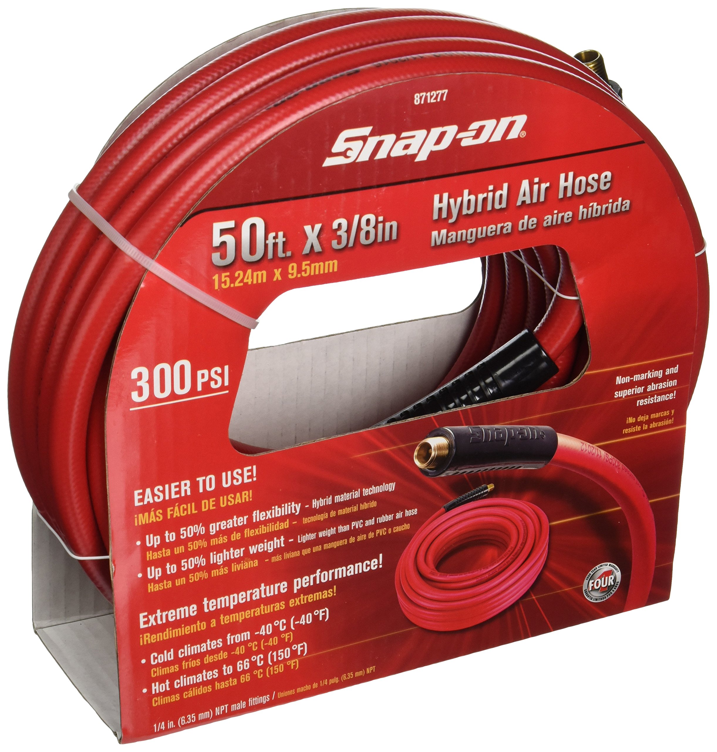 Buy Snapon Official Licensed Product 871277 3/8" x 50' Hybrid Air Hose