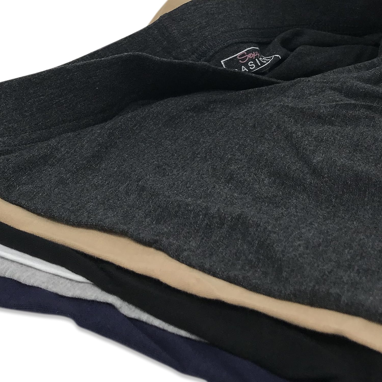 Sexy Basics Women's Cotton Stretch Boyshort Boxer Briefs | Light Weight Undershort Trunks | Multi Packs & Colors