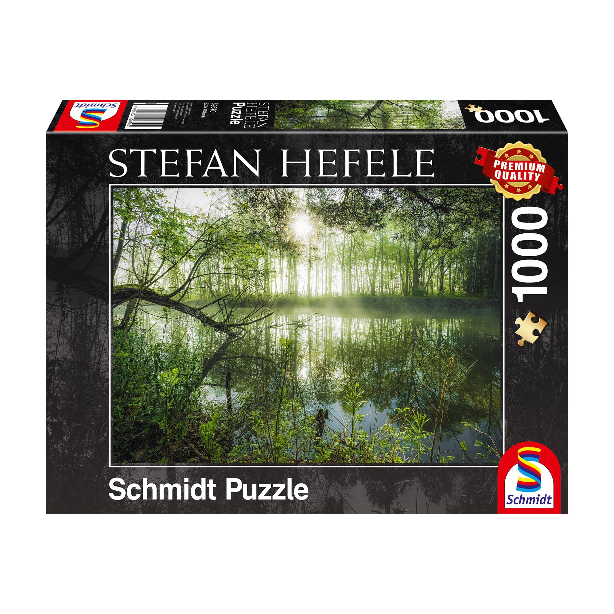 Geppetto - Pinocchio Schmidt-Spiele-57526 1000 pièces s