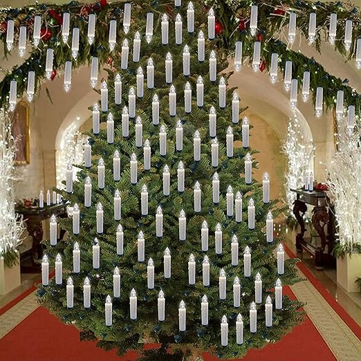 Hoolees' LED Christmas Candle Lights,Christmas Tree Candle
