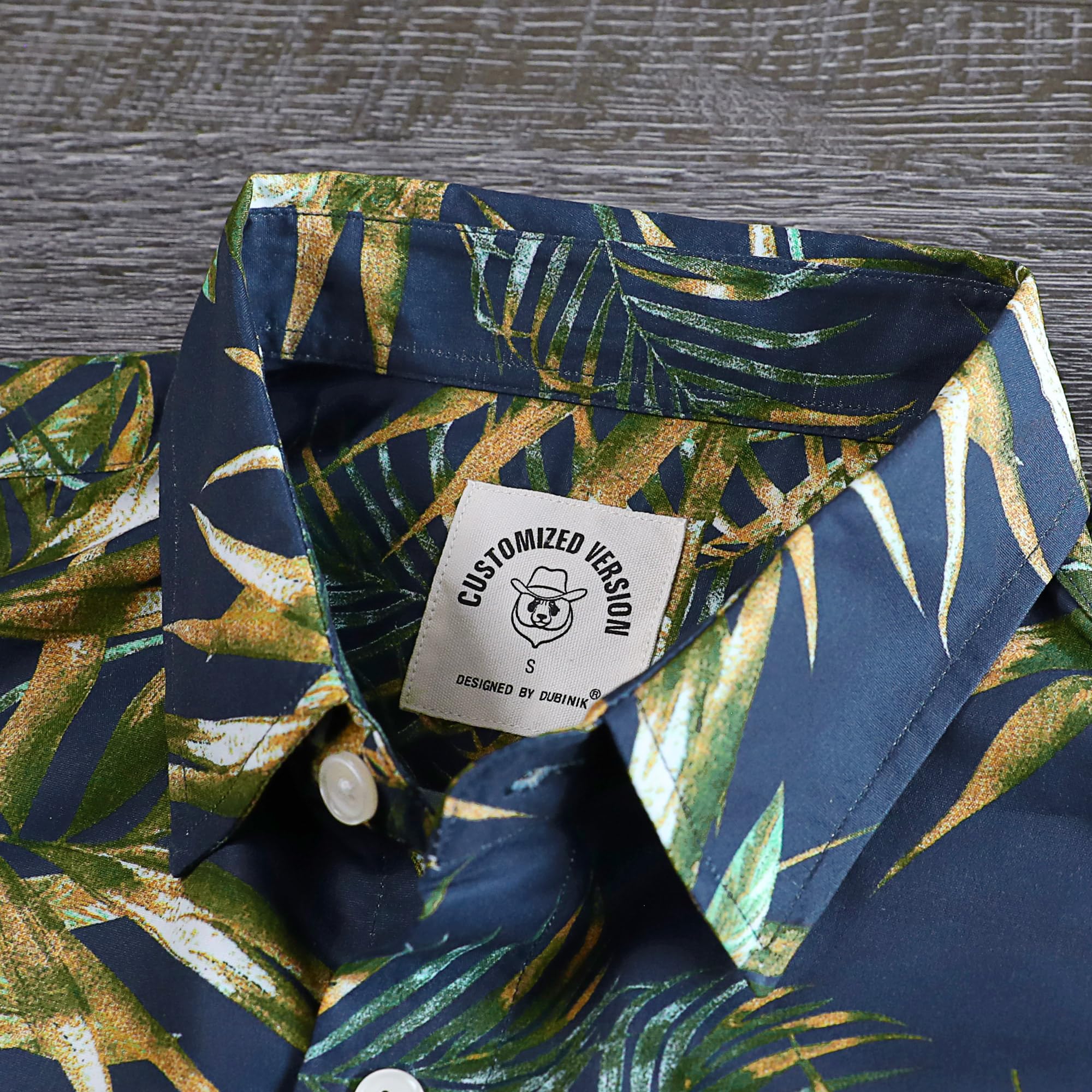 Dubinik® Camicie Hawaiane Stampate da Uomo Spiaggia Aloha Camicia Hawaiana Tropicale Vacanze Estive Camicia Uomo Manica Corta