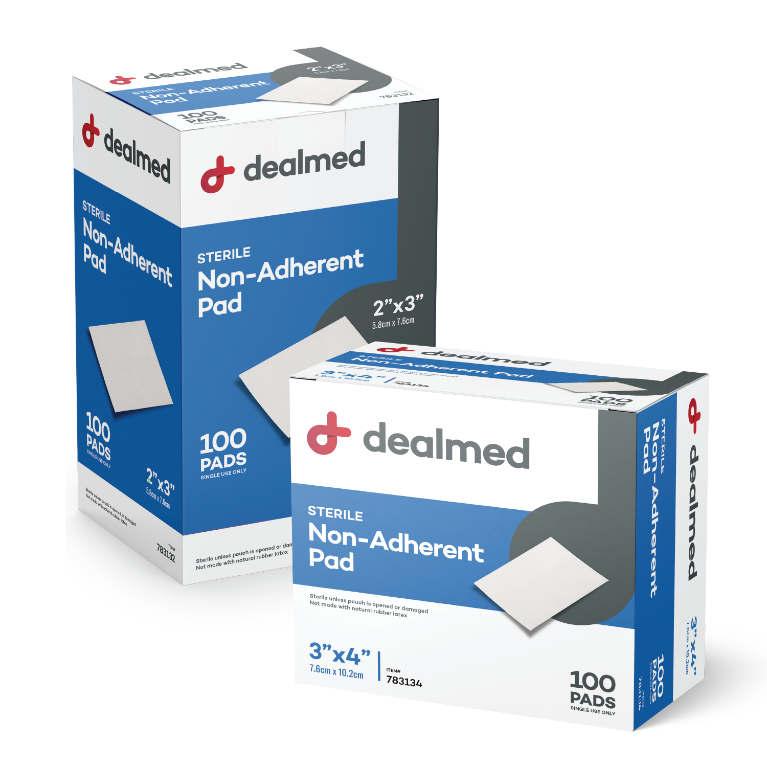 Amazon.com: Dealmed Sterile Non-Adherent Gauze Pads - Absorbent