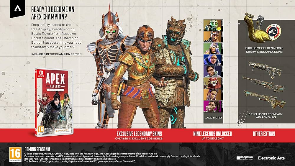 Apex Legends Champion Edition Nintendo Switch Game [Code in