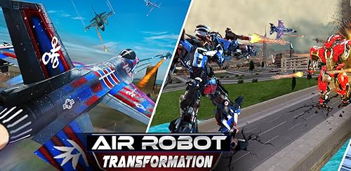 Air Plane Robot War: F 16 Air Force Fighter Jet Robot Games. Fly US Airforce F 22 Raptor Jet Plane i