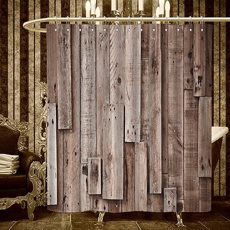 Amazon Homecoco木製シャワーカーテン3dデジタル印刷ヴィンテージバーンshed床壁厚板セピアアート古い自然合板lodgeイメージ印刷浴室セットフック36 X72 グレーブラウン 36 X72 シャワーカーテン ホーム キッチン オンライン通販 Amazon Homecoco木製シャワーカーテン3dデジタル印刷ヴィンテージバーンshed床壁厚板セピアアート古い自然合板lodgeイメージ印刷浴室セットフック36 X72 グレーブラウン 36 X72 シャワーカーテン ホーム キッチン オンライン通販