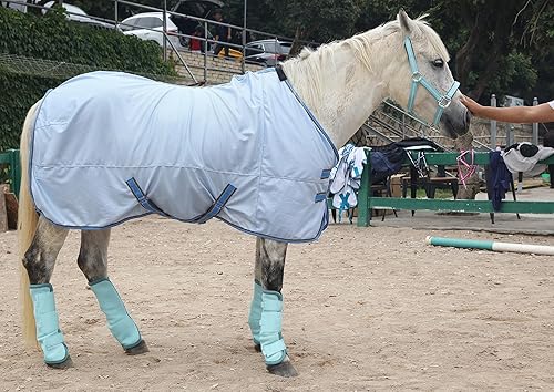 Miniatura 6 de Botas de mosca de caballo, botas de caballo de mosca, perfectas para envolturas de piernas equinas y máxima protección contra moscas de caballo,