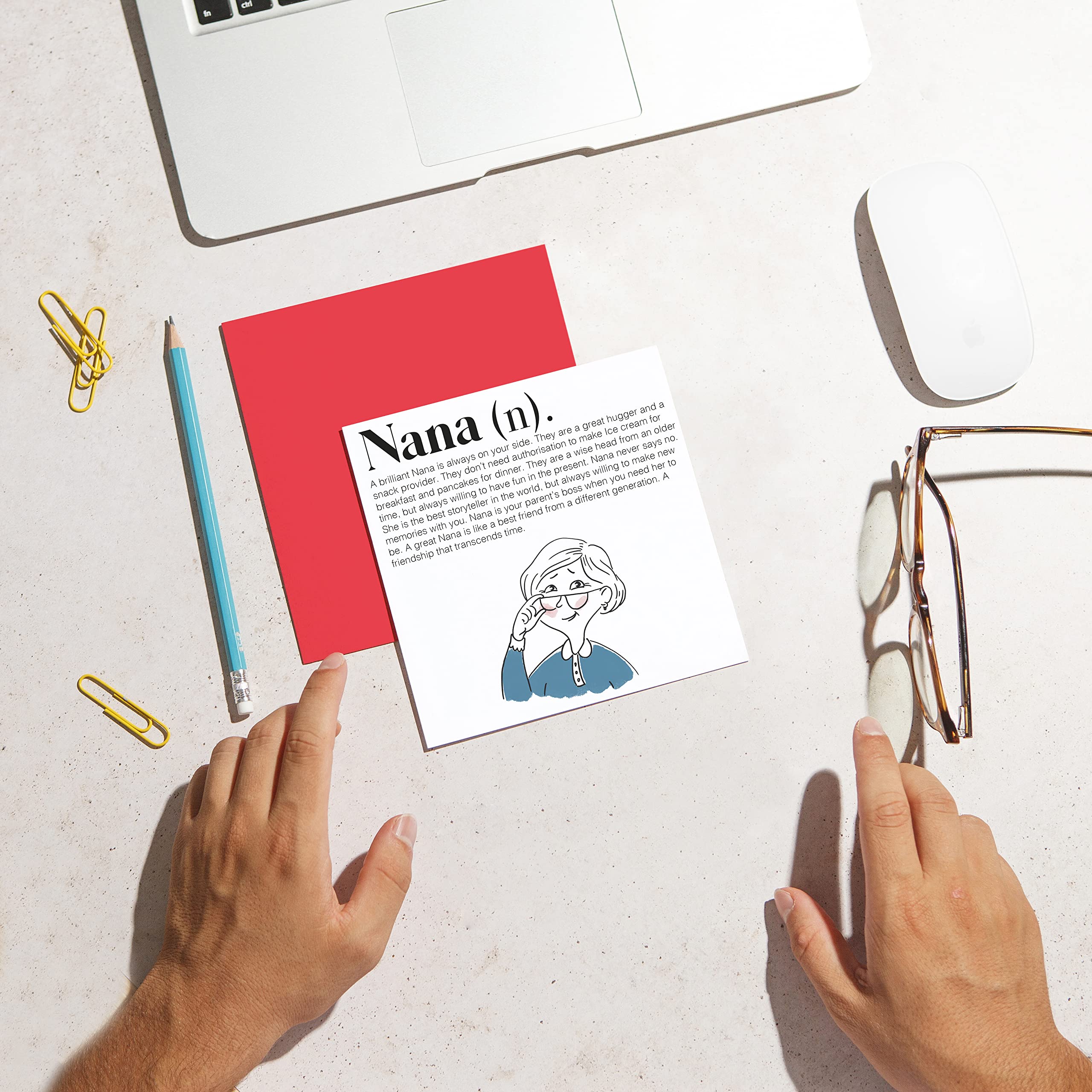 Amazon | Huxters Nana バースデーカード - おばあちゃんのため