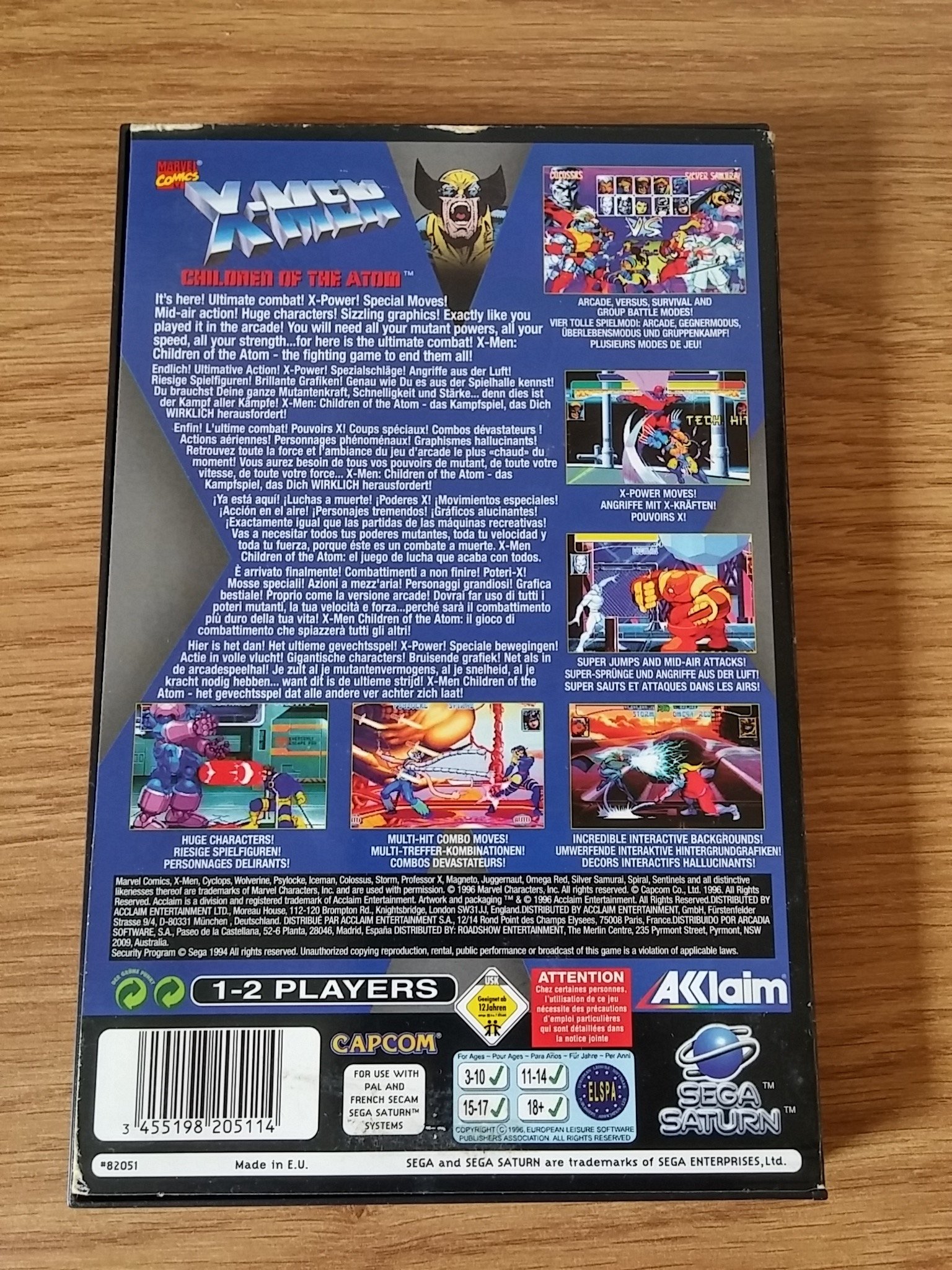 Saturn - X-Men: Children of the Atom