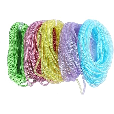 Archietti Per Capelli Di Cane - 50 Pezzi (25 Paia), Colorati, Con Elastico - Foto 5