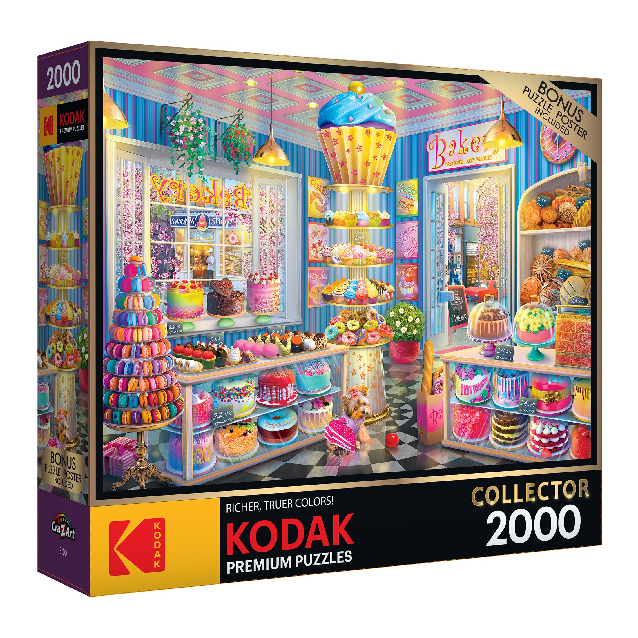 Amazon.com: RoseArt - Kodak Premium Collector - Main Street Bakery