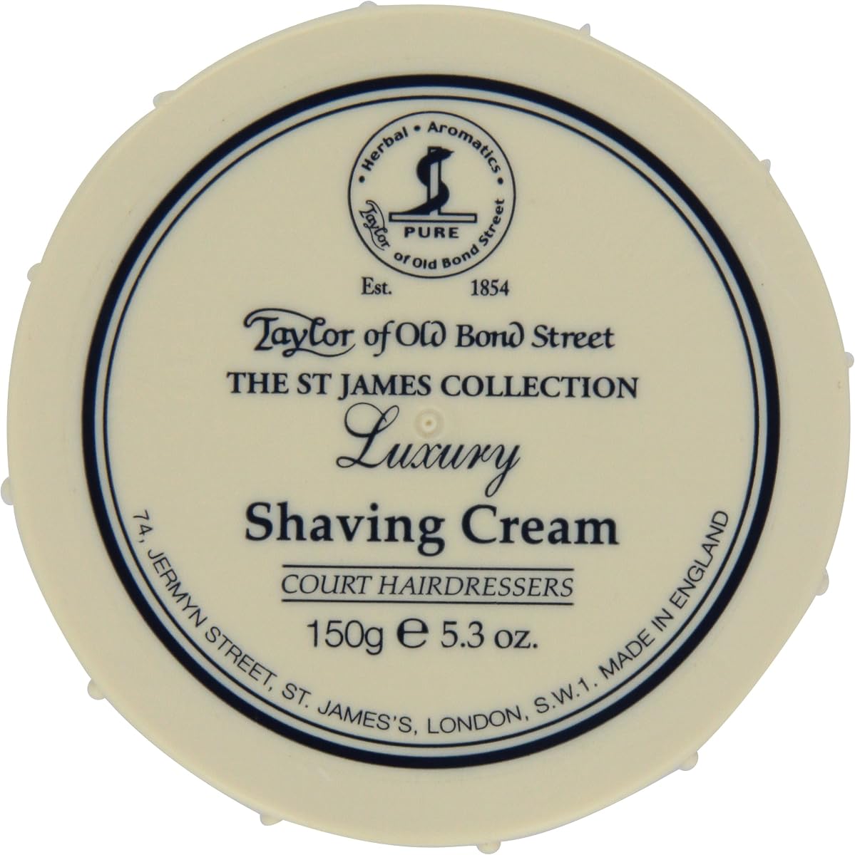 Tazón de crema de afeitar húmeda Taylor of Old Bond Street St. James, 5,3 oz.