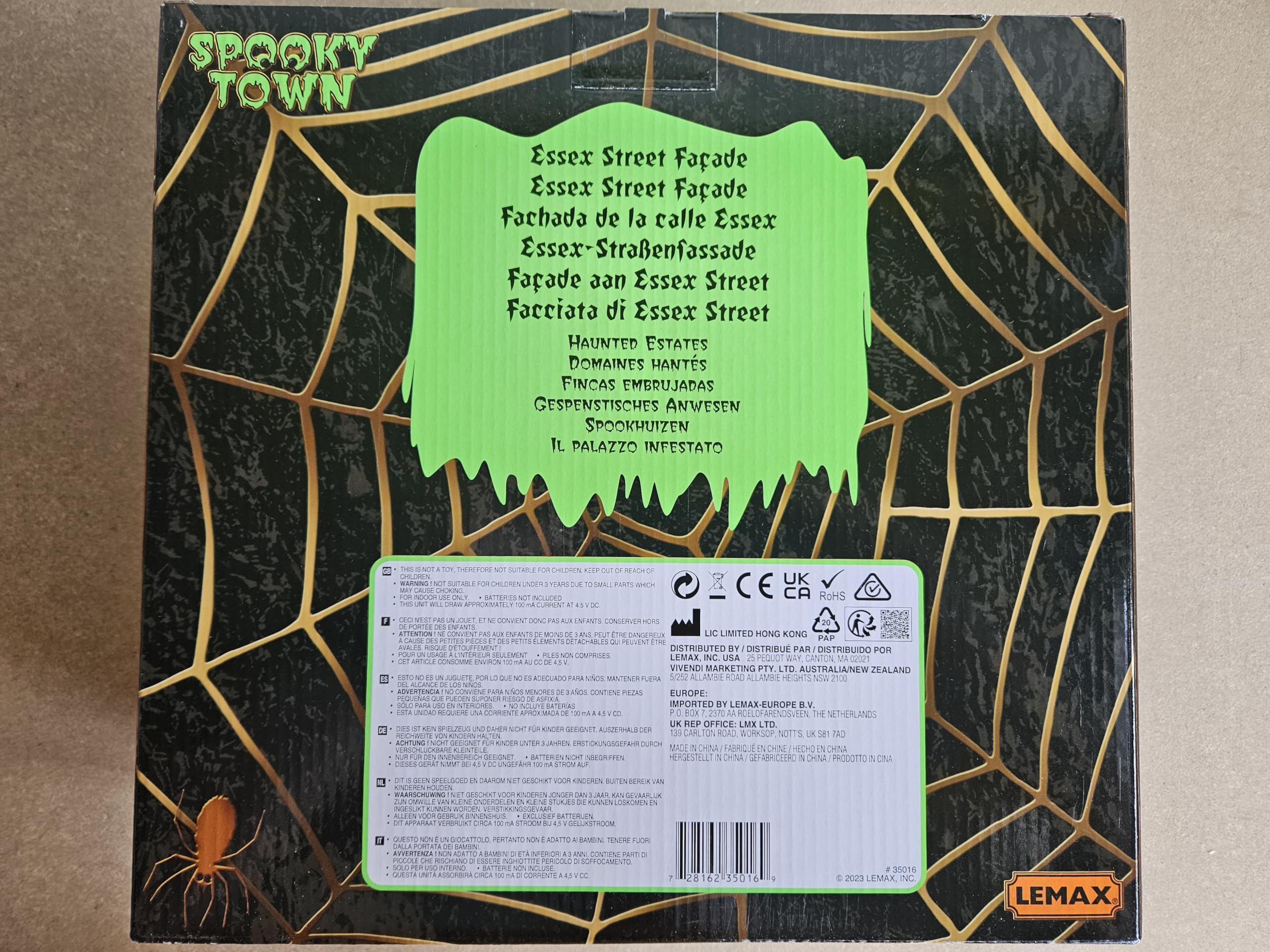 LEMAX Haunted Estates Spooky Town 35016