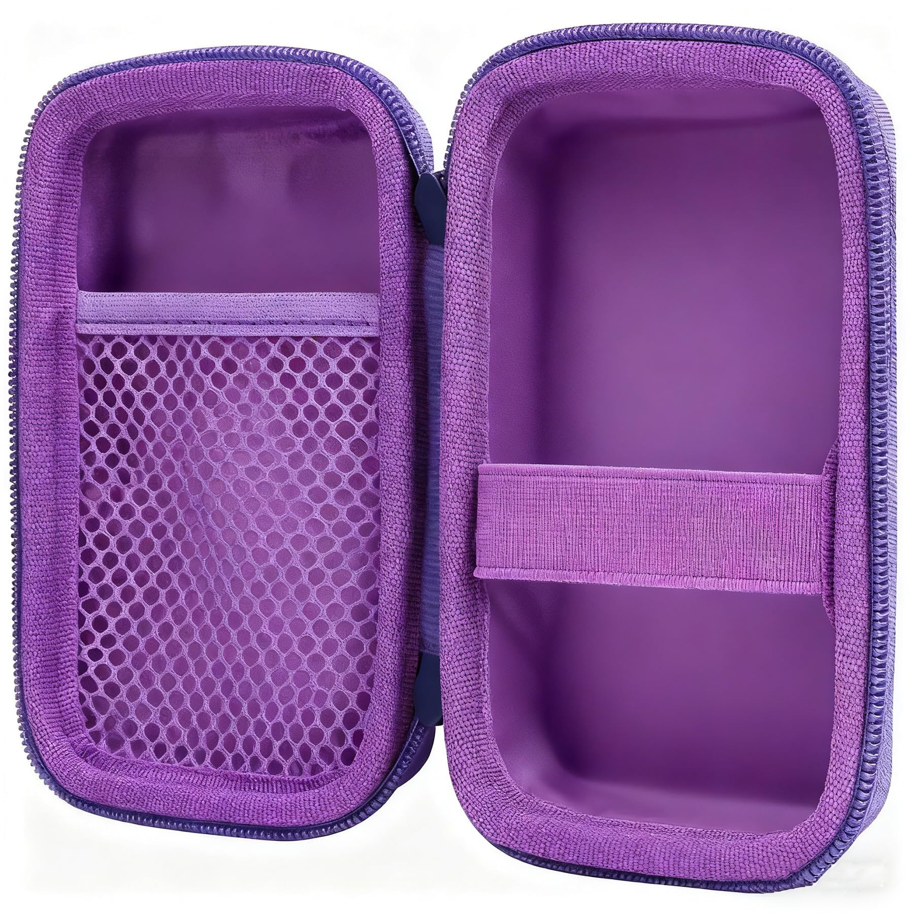 Aenllosi Hard Storage Case for Phomemo D30/Phomemo D35/COLORWING D30/Memoking D30 Bluetooth Label Printer Label Maker(Only Case) (Purple)