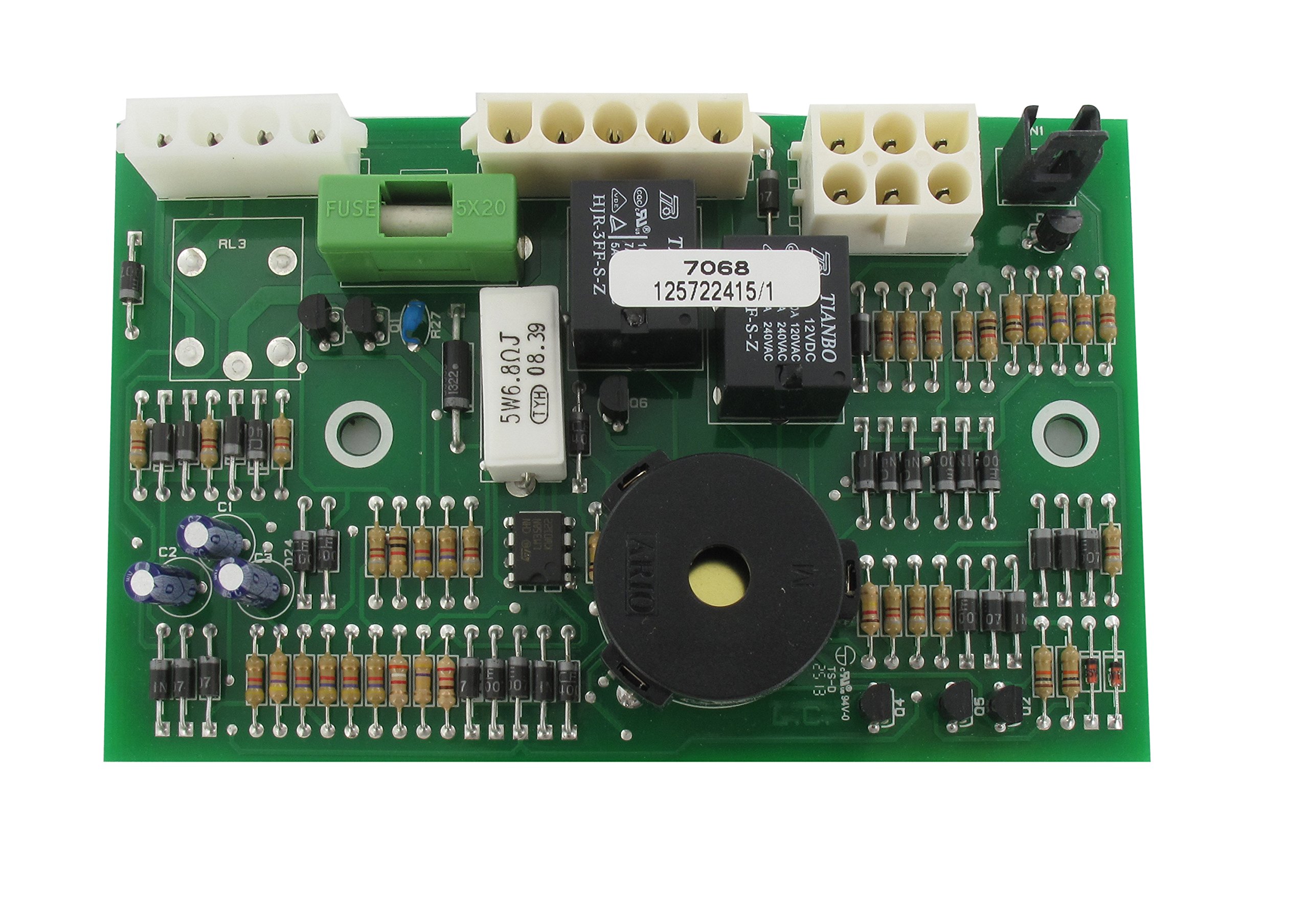 Greenstar 4731 - Placa electrónica para Castelgarden con fusible
