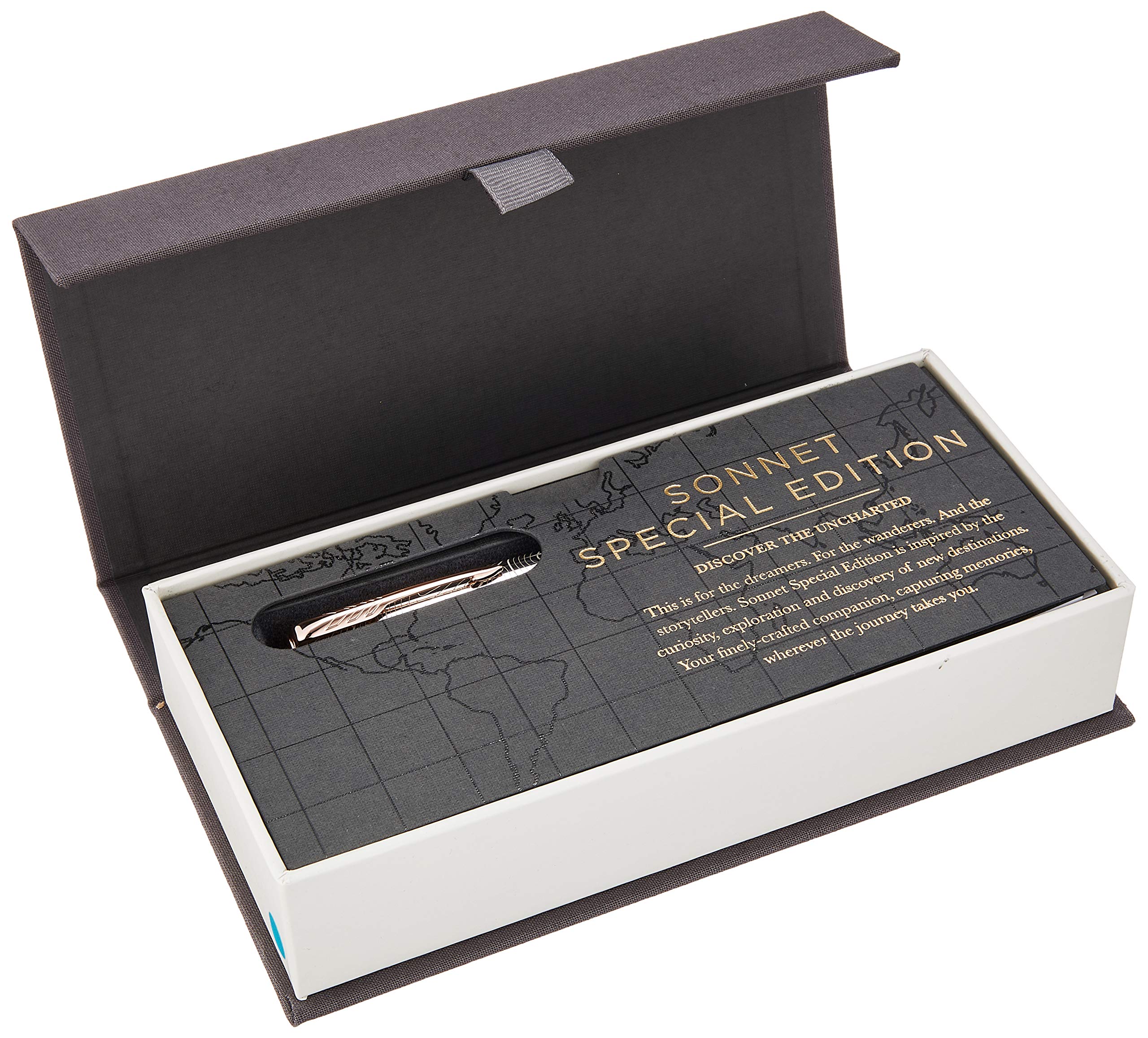 Amazon | PARKER パーカー 万年筆 F 細字 ソネット ストレータPGT