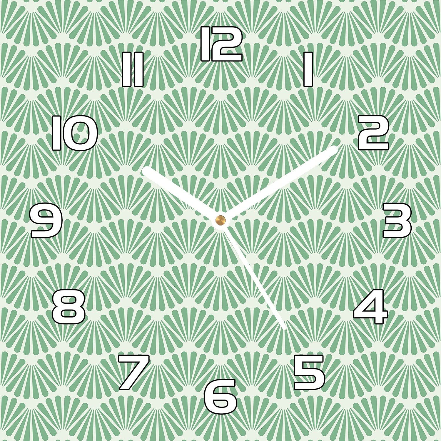 Horloge murale en verre Coloray : fini les murs vides dans votre salon moderne
