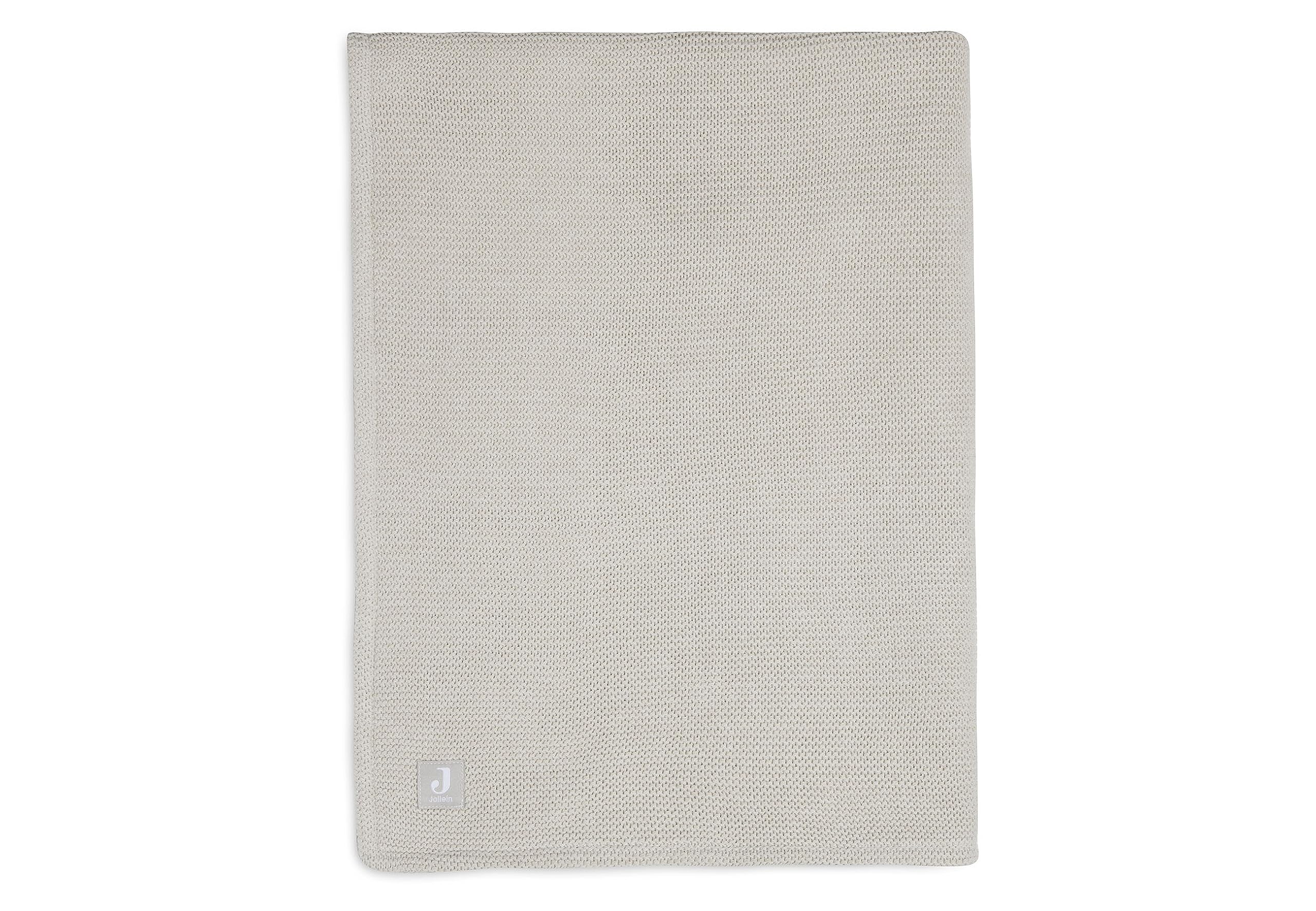 Jollein Couverture En Non-Tissé Nougat Doublée Polaire - 75x100 Cm Ou 100x150 Cm