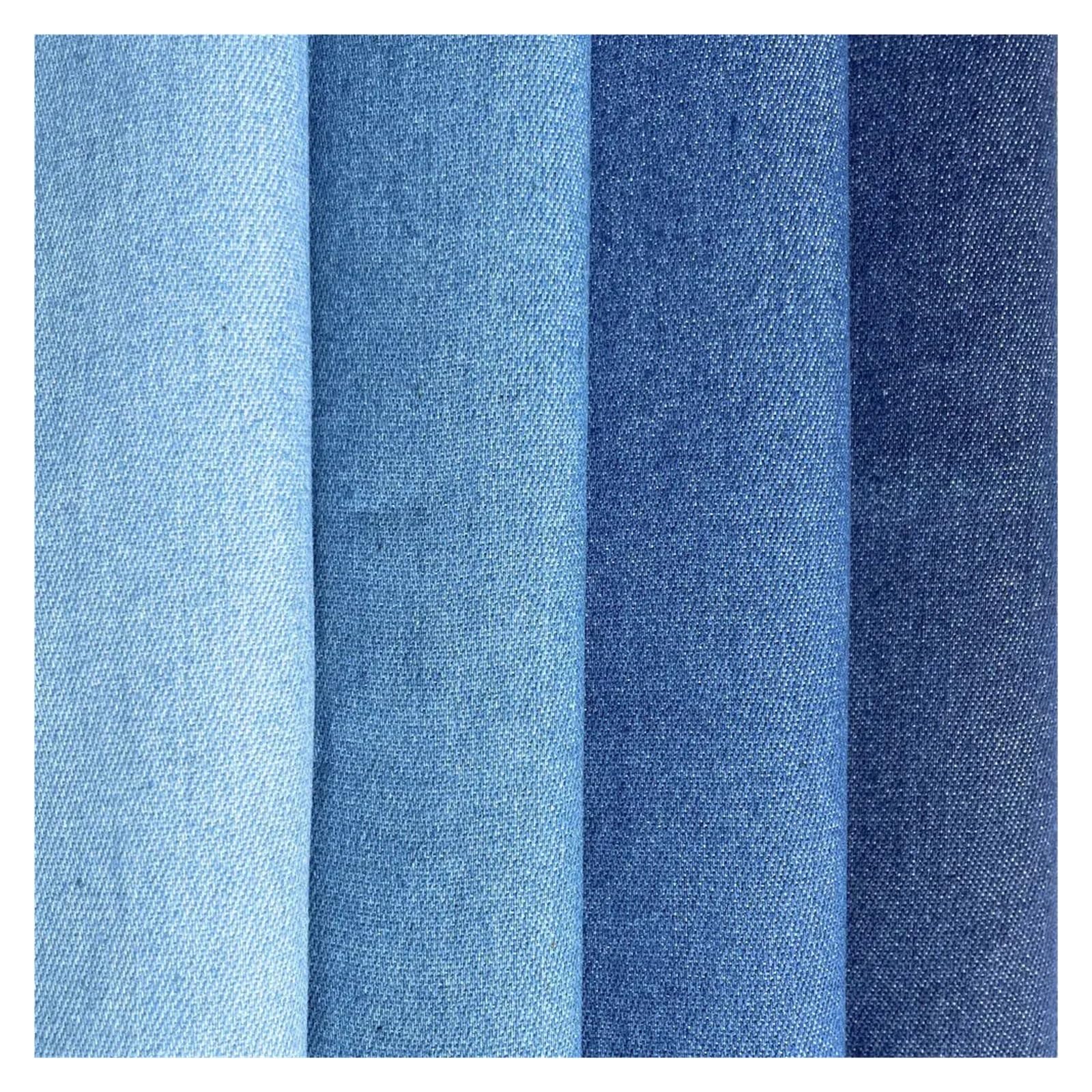 Denim Stoff Baumwolle Dünne Licht DIY Handgemachte Puppen Kleidung Jeans Rock Jacke Tasche Handarbeit Material für Kleidung, Kleider, handgefertigtes Heimwerken(Blue,90x145CM(35inx57in))