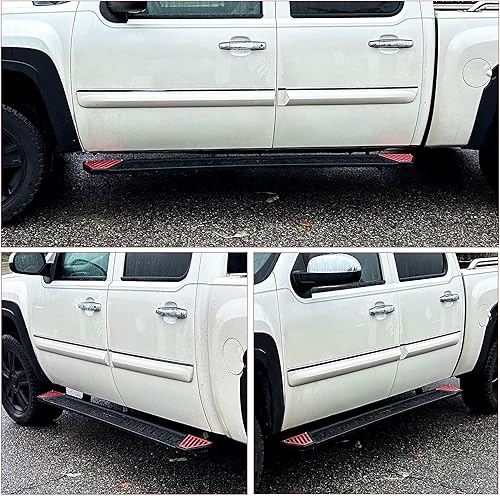 Miniatura 10 de OEDRO Estribos de 6.5 pulgadas compatibles con Dodge Ram 1500 Crew Cab 2009-2018, 2500/3500 2010-2024, Ram 1500 Classic 2019-2024 (excluyendo nuevo