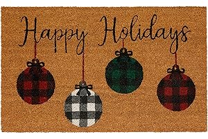 Elrene Home Fashions Farmhouse Living Coir Outdoor Doormat: The Perfect Holiday Welcome Mat