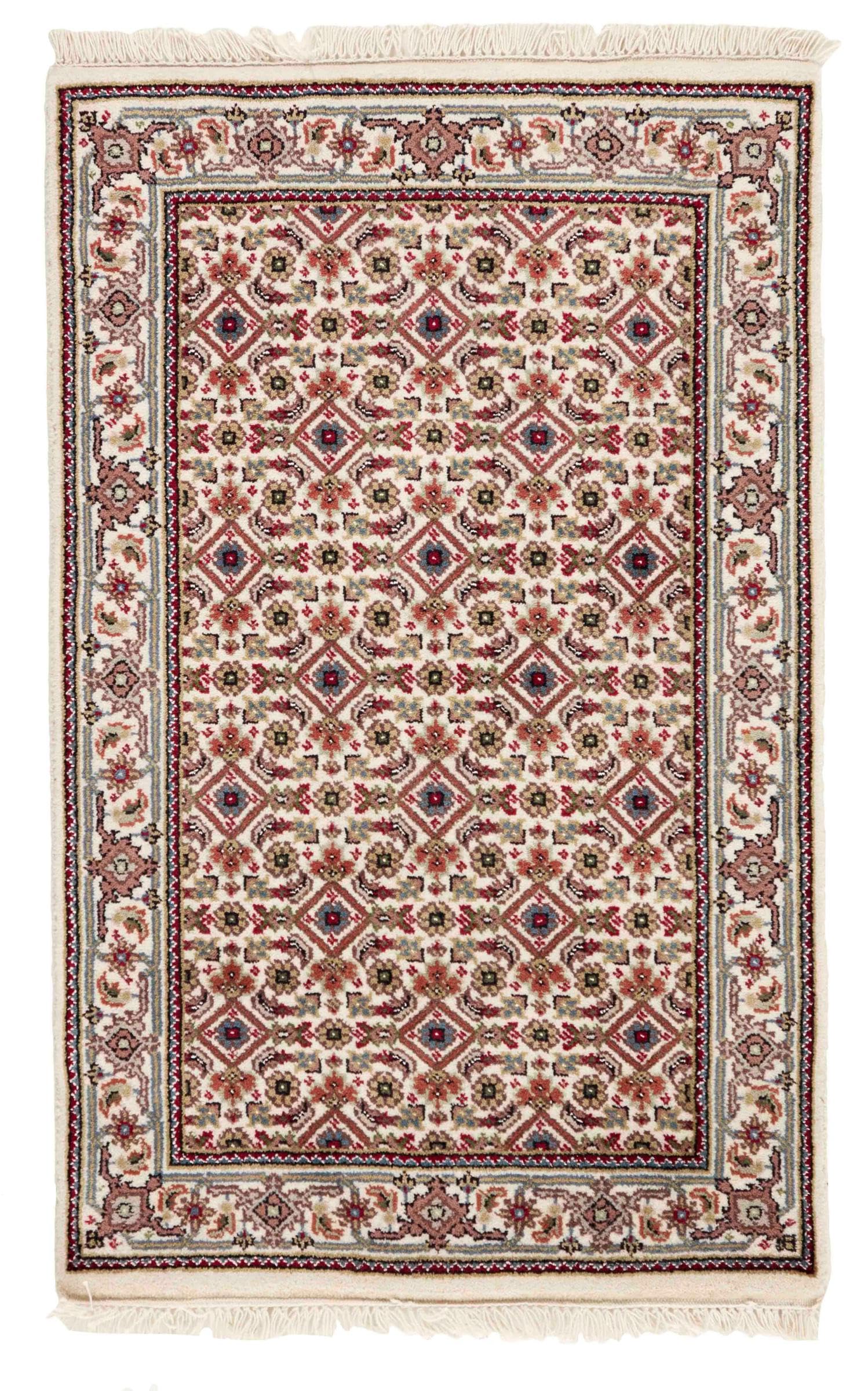Tapis en laine Indo Tabriz noué main, l'excellence de l'artisanat d'Orient