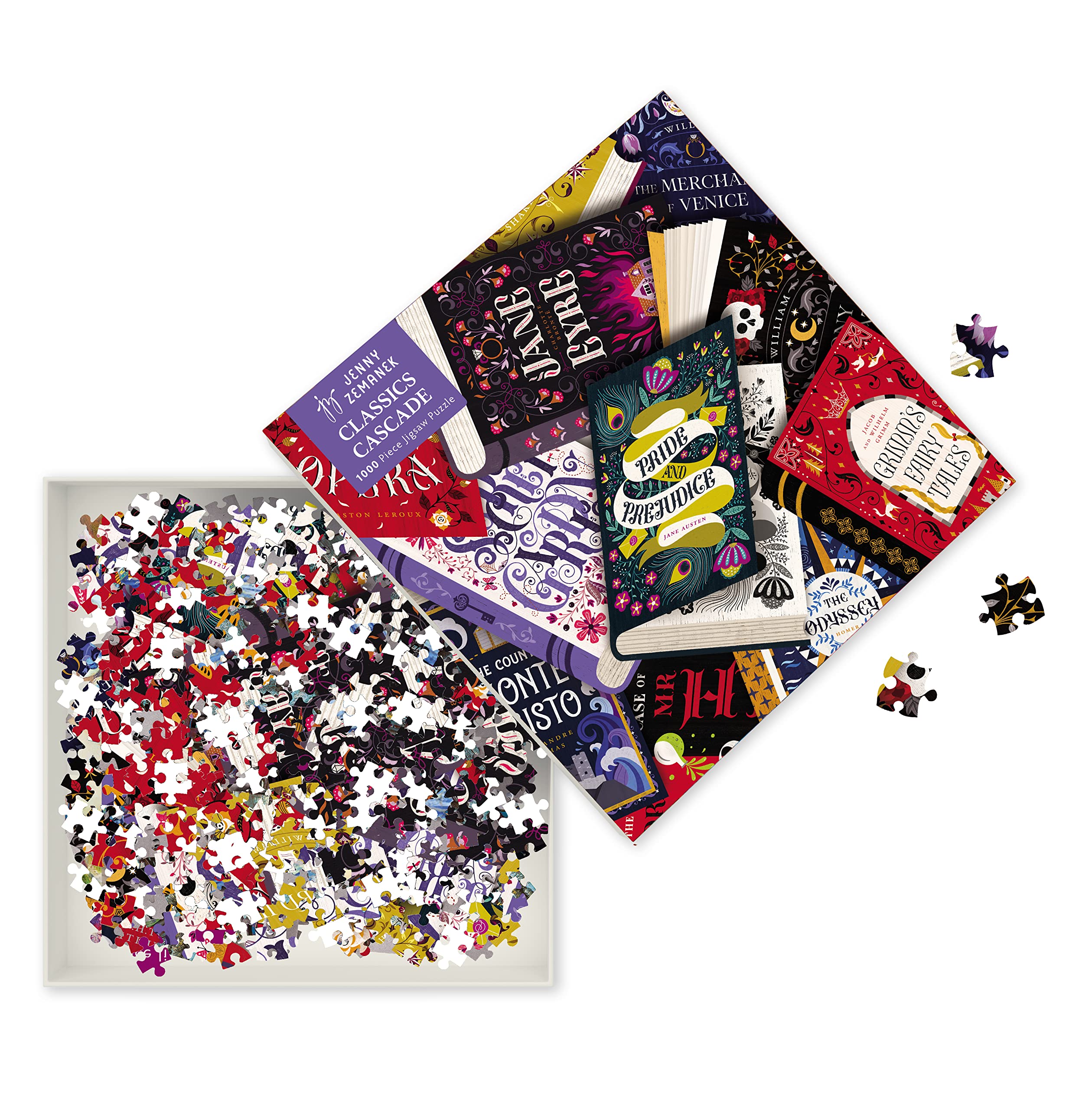 Amazon.com: Adult Jigsaw Puzzle: Jenny Zemanek: Classics Cascade