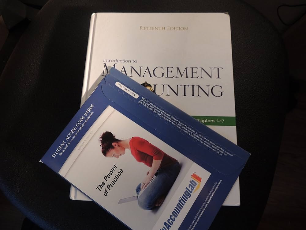 Amazon.com: Introduction to Management Accounting