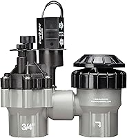 Rain Bird DASASVF075 3/4-Inch Professional Anti-Siphon Valve with Flow Control - Reliable Above-Ground Irrigation Backflow Prevention