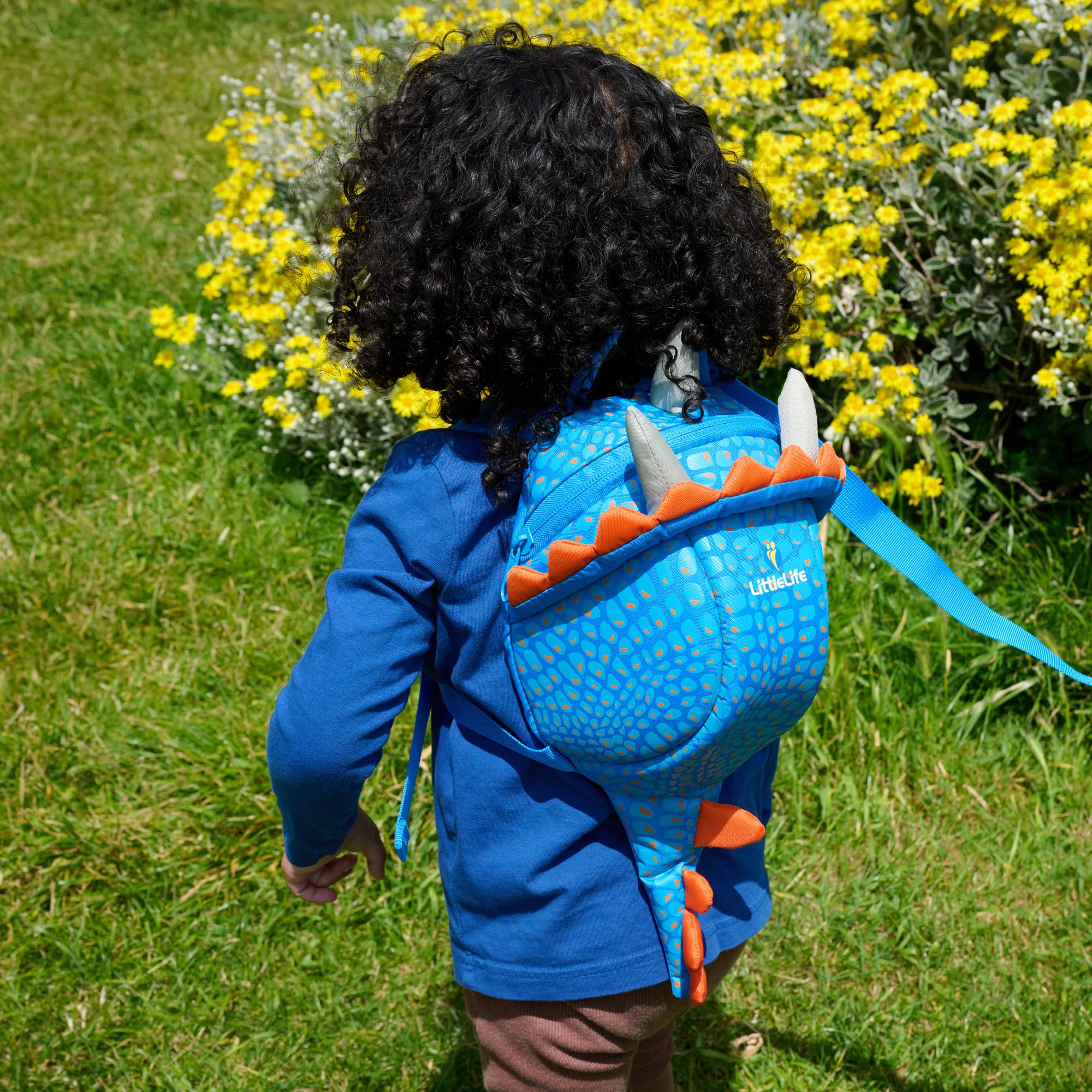 LittleLife Animal Kleinkindrucksack mit Sicherheitsleine, Triceratops