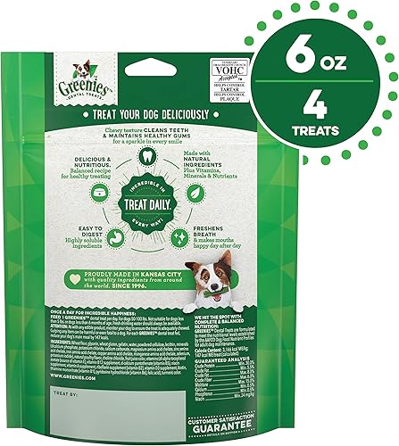 Miniatura 50 de GREENIES - Golosinas naturales originales para la salud dental de perros grandes 50 - 100libras