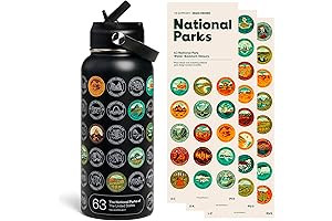 National Parks Water Bottle for Trails and National Parks Adventures