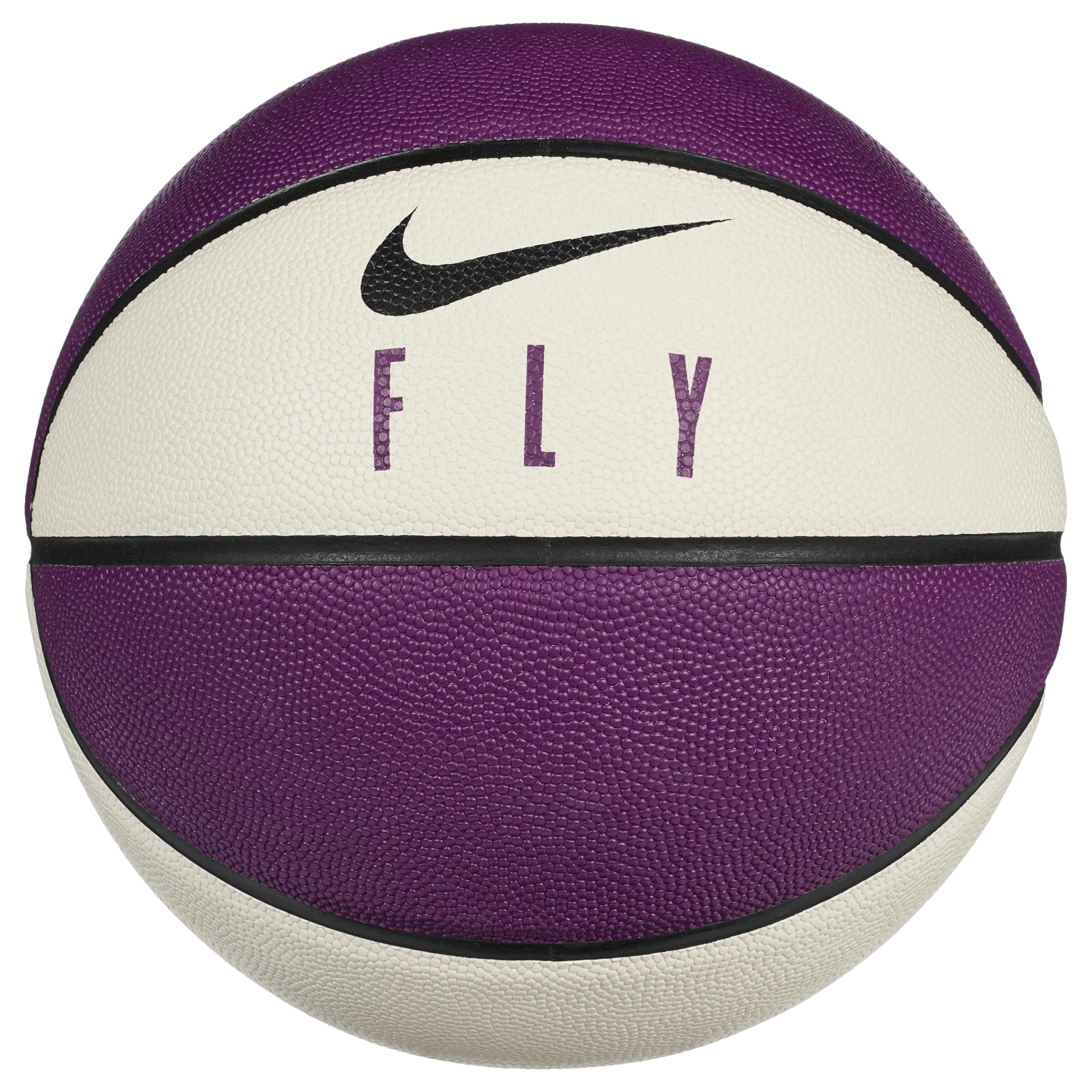 Nike Everyday All Court Basketball 8P – Indoor Outdoor Basketball Ball – Robust Training Basketball – Delivered Deflated, Viotech/Light Bone/Black/Viotech, 7