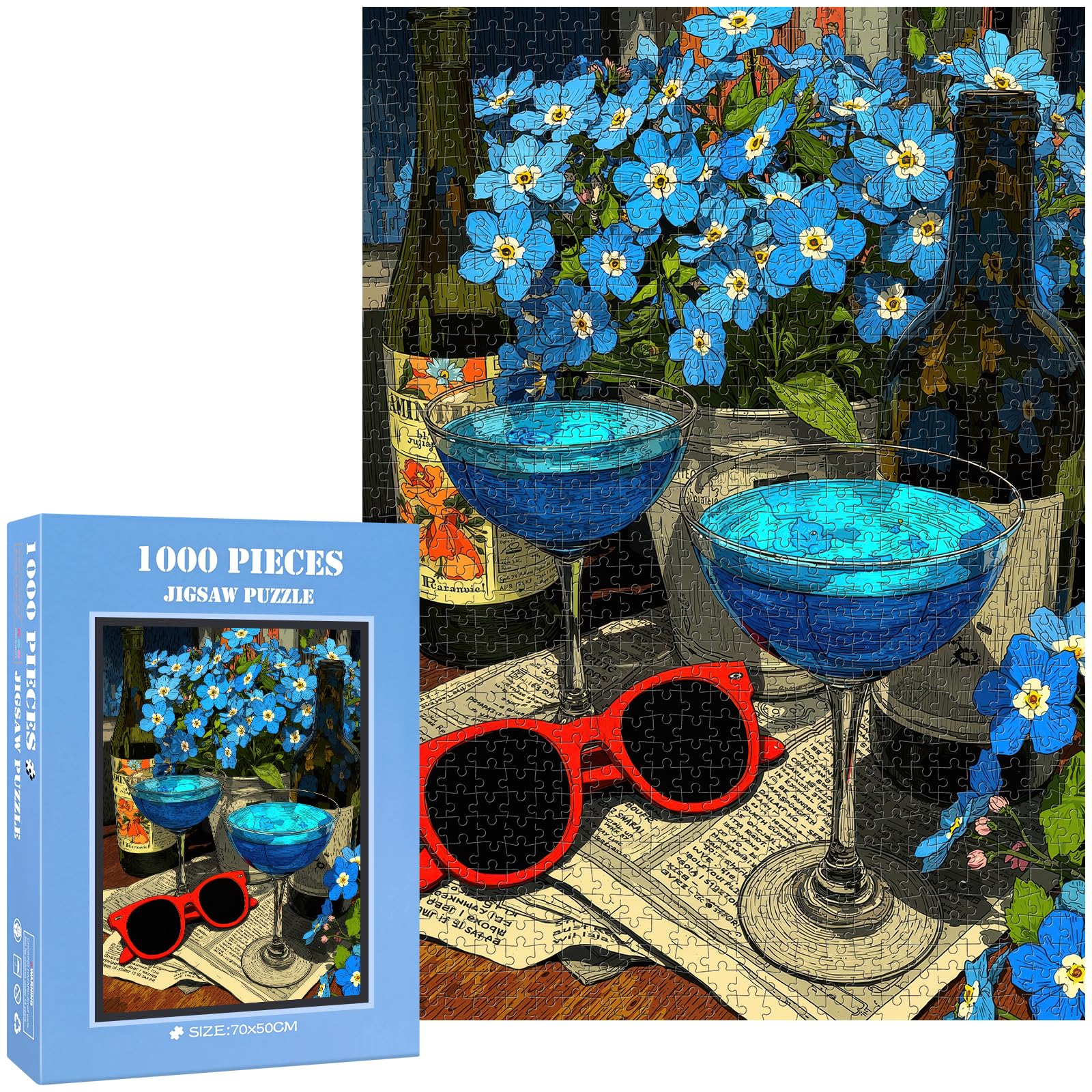Carefree Summer Jigsaw Puzzles for Adults 1000 Pieces