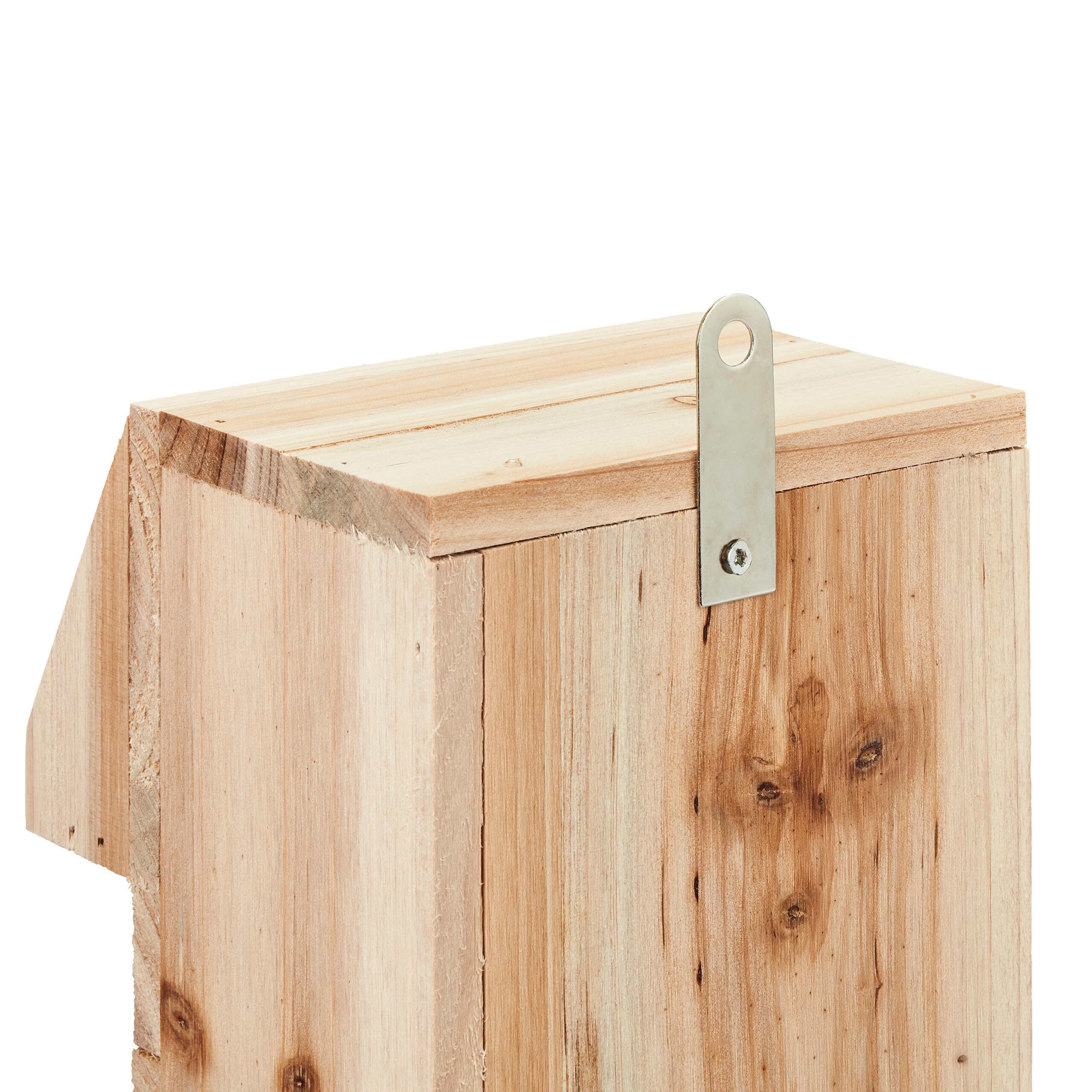Relaxdays Nichoir d'extérieur pour Oiseaux Bois Suspendre 24,5 x 14 x 14 cm