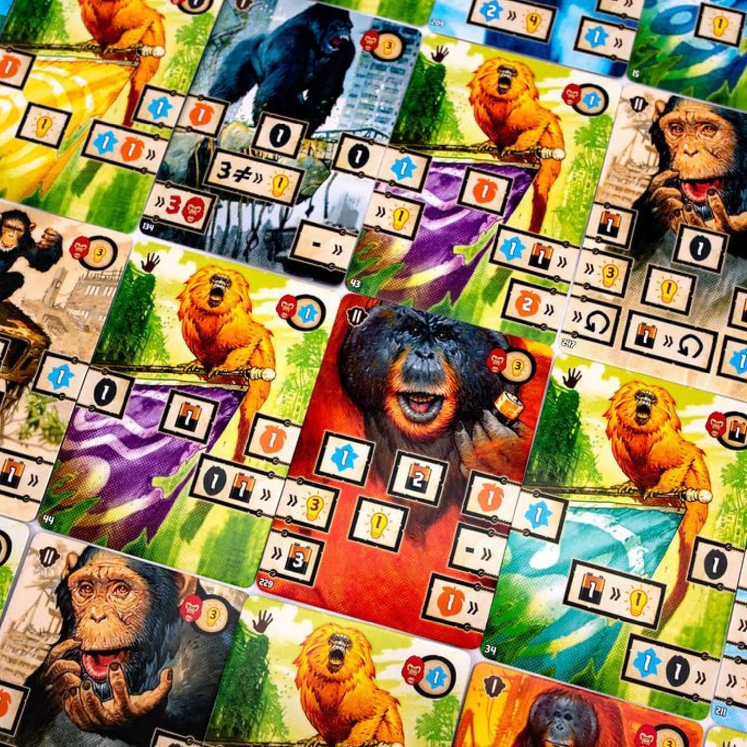 Pandasaurus Games After Us Board Game by Pandasaurus Games - Evolutionary Strategy Game in a Post-Human World, Ages 13+, 1-6 Players, 40-60 Minute Playtime