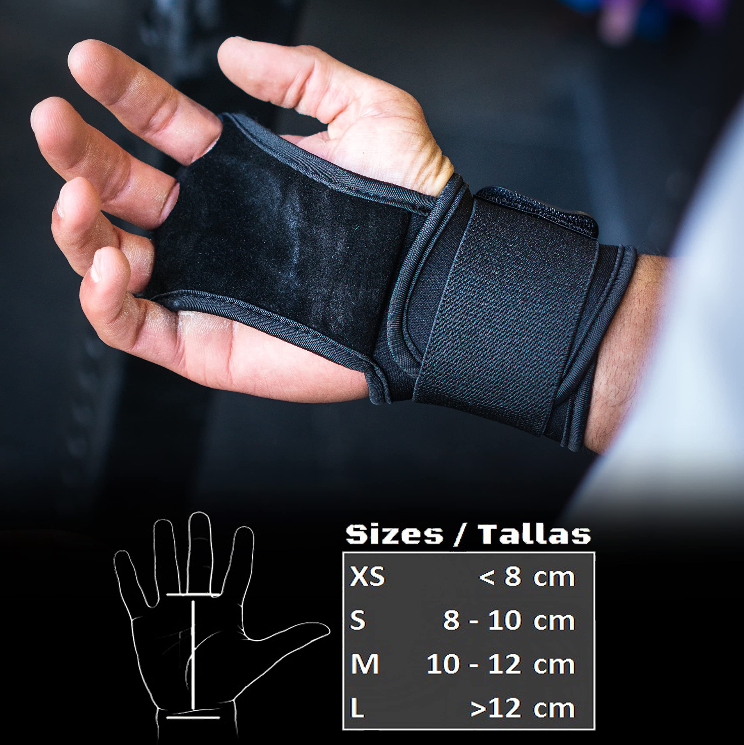 Roar Calleras Crossfit Guanti Antiscivolo per Allenamento di Forza Uomo Donna