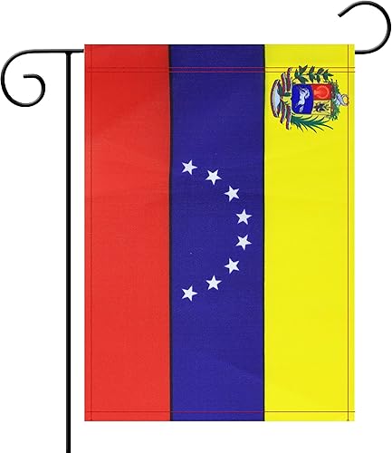Bandera de jardín Venezuela Venezuelanos, bandera de decoración de jardín, banderas interiores y exteriores, banderas de desfile de celebración,