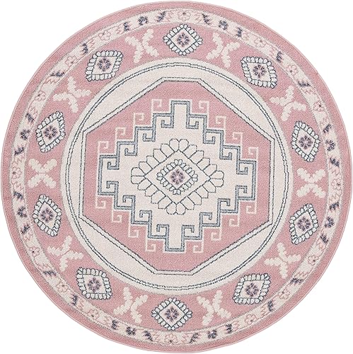 Miniatura 9 de Well Woven - Tapete con diseño de enrejado marroquí, color azul claro