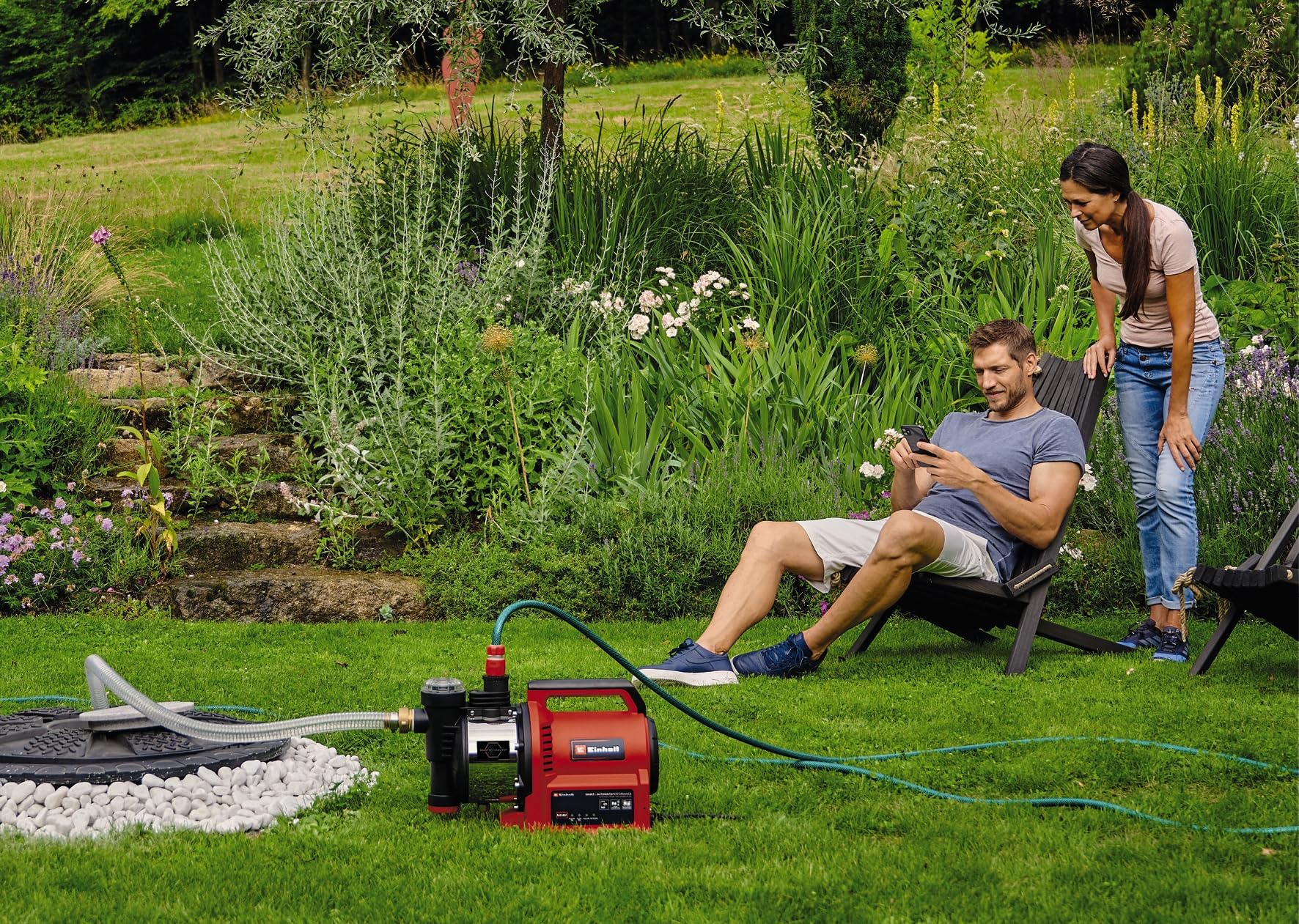 Einhell Pompe d'arrosage automatique GE-AW 1144 SMART