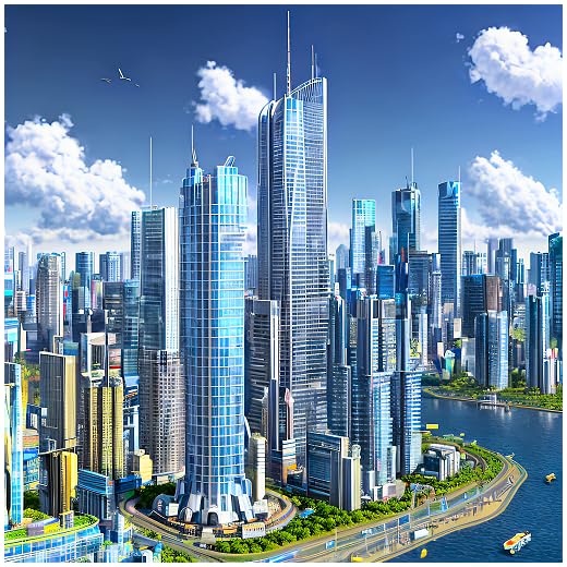 Designer City: building game
