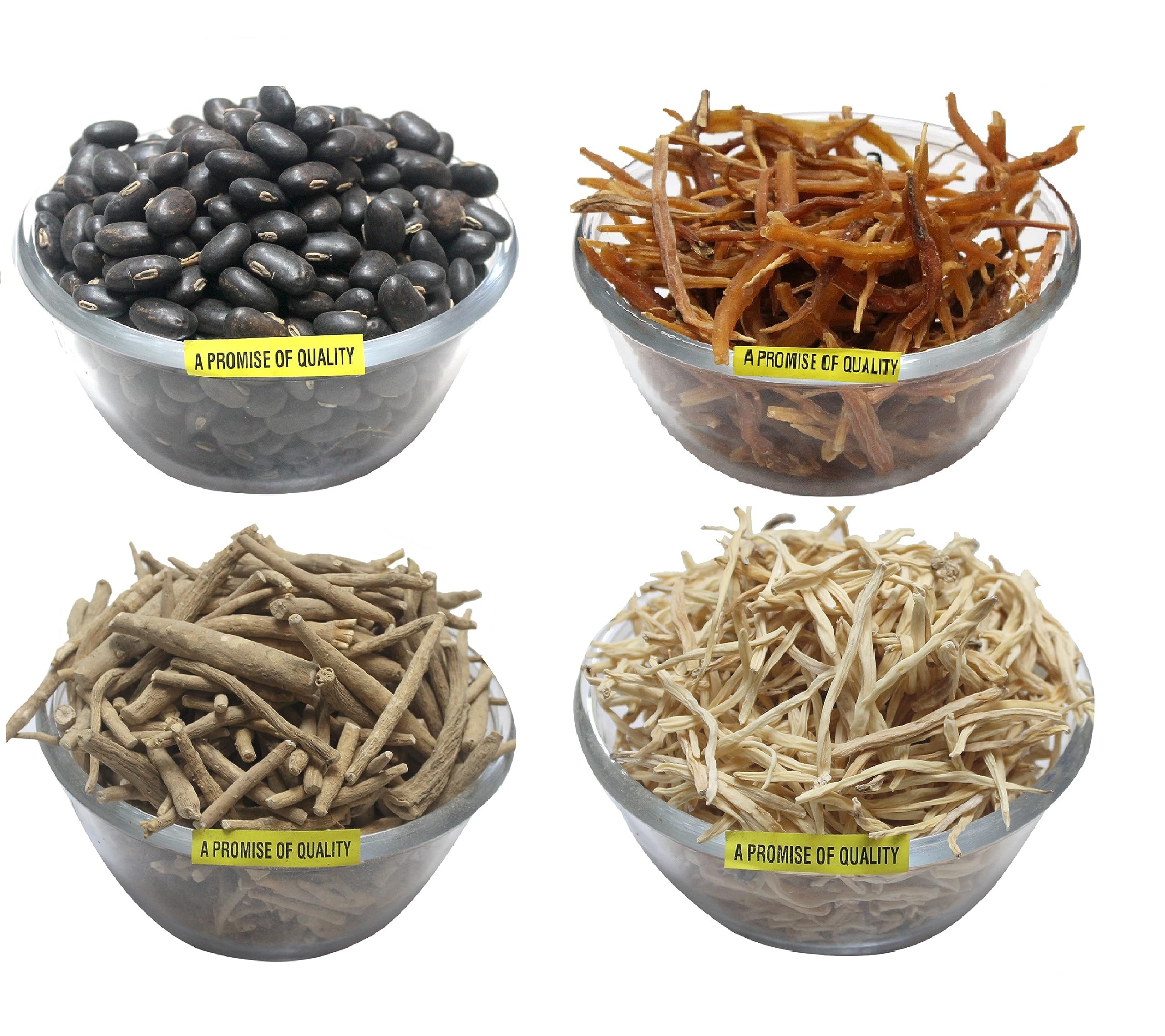 Shatavar, Safed Musli, Ashwagandha Kaunch Beej Combo Pack Seed (200GM per Packet) 50 GM Each__A31