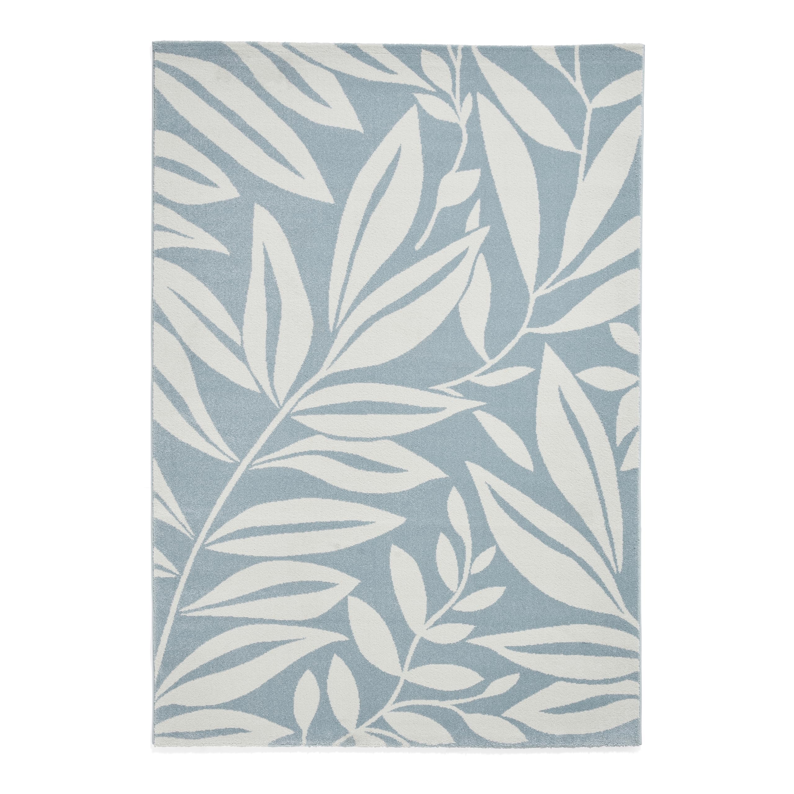 Think Rugs Catherine Lansfield Sorral Leaves Botanical Rug