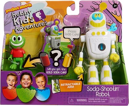 HobbyKids Action Figures - Robot, Multi-Color