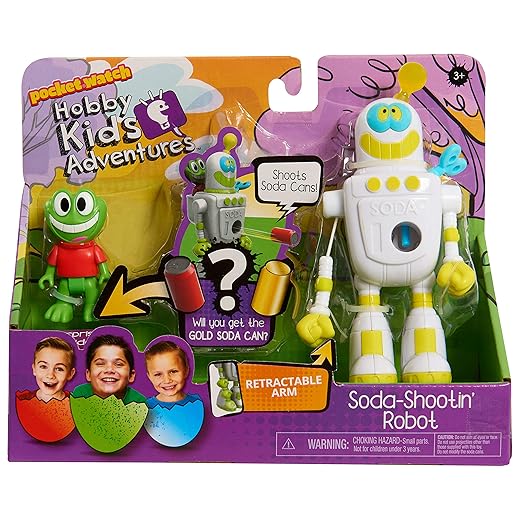 HobbyKids Action Figures - Robot, Multi-Color
